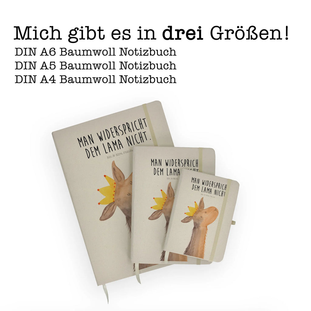 Baumwoll Notizbuch Lamakopf König Notizen, Eintragebuch, Tagebuch, Notizblock, Adressbuch, Journal, Kladde, Skizzenbuch, Notizheft, Schreibbuch, Schreibheft, Lama, Alpaka, Lamas, König, Königin, Freundin, Mama, Papa, Büro Kollege, Kollegin, Chef, Vorgesetzter, Abi, Abitur