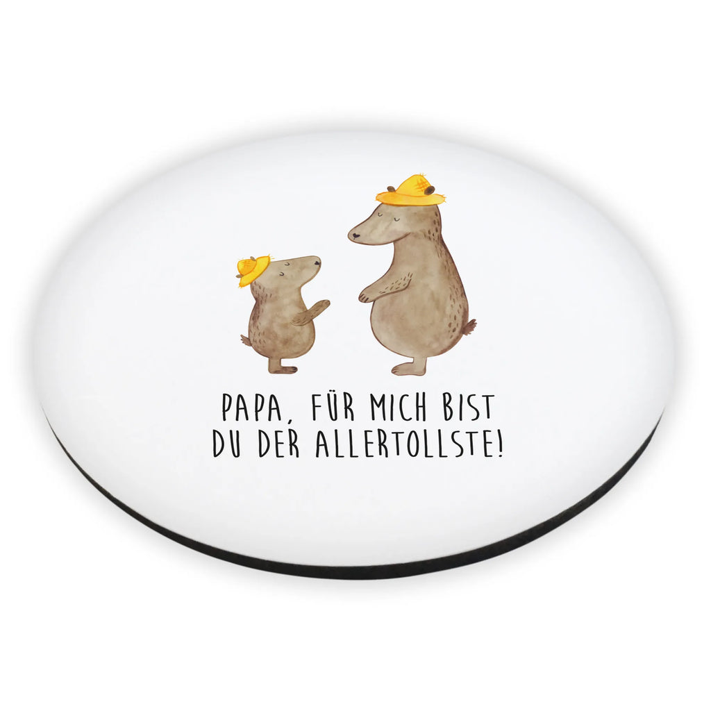 Rund Magnet Bären mit Hut Kühlschrankmagnet, Pinnwandmagnet, Souvenir Magnet, Motivmagnete, Dekomagnet, Whiteboard Magnet, Notiz Magnet, Kühlschrank Dekoration, Familie, Vatertag, Muttertag, Bruder, Schwester, Mama, Papa, Oma, Opa, Bär, Bären, Vater, Papi, Paps, Dad, Daddy, Lieblingsmensch, Sohn, Söhne, Kind, Kinder, Vater-Sohn, Family, Vorbild