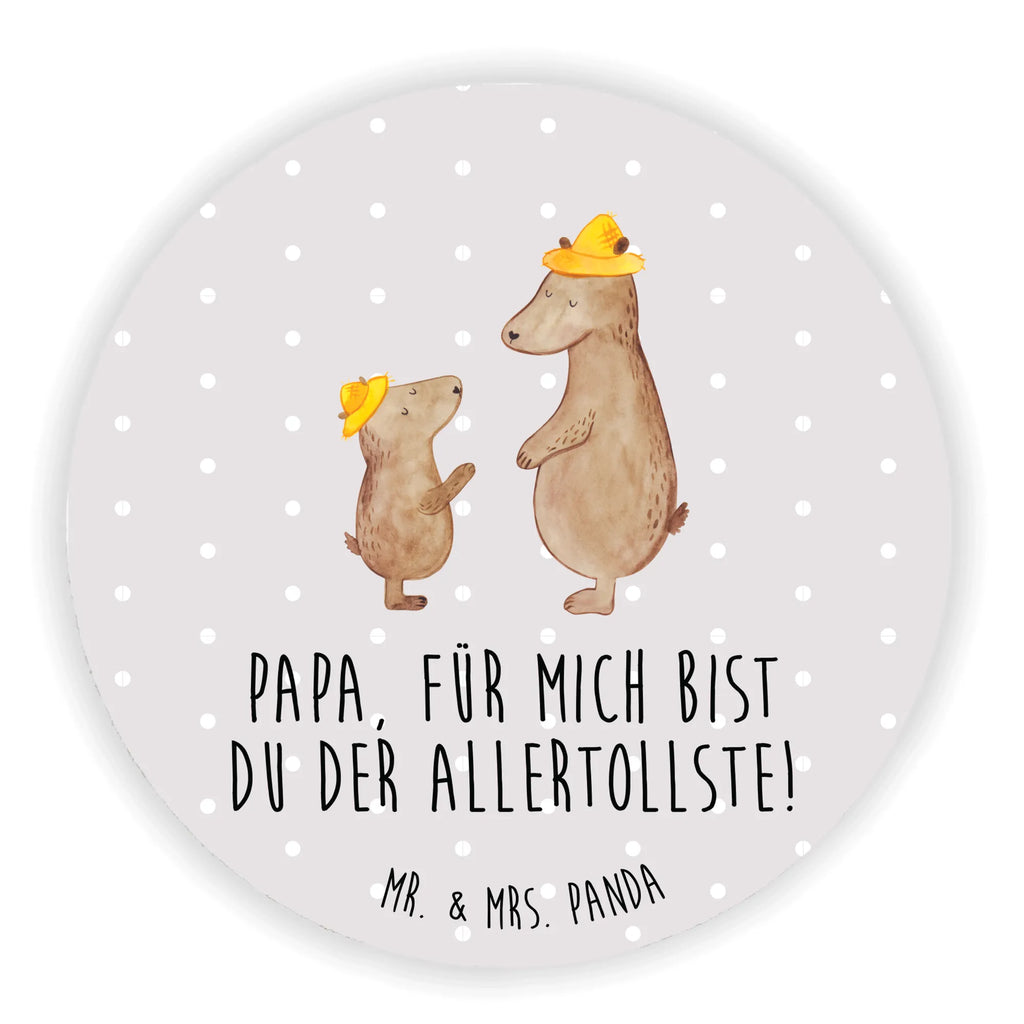 Rund Magnet Bären mit Hut Kühlschrankmagnet, Pinnwandmagnet, Souvenir Magnet, Motivmagnete, Dekomagnet, Whiteboard Magnet, Notiz Magnet, Kühlschrank Dekoration, Familie, Vatertag, Muttertag, Bruder, Schwester, Mama, Papa, Oma, Opa, Bär, Bären, Vater, Papi, Paps, Dad, Daddy, Lieblingsmensch, Sohn, Söhne, Kind, Kinder, Vater-Sohn, Family, Vorbild