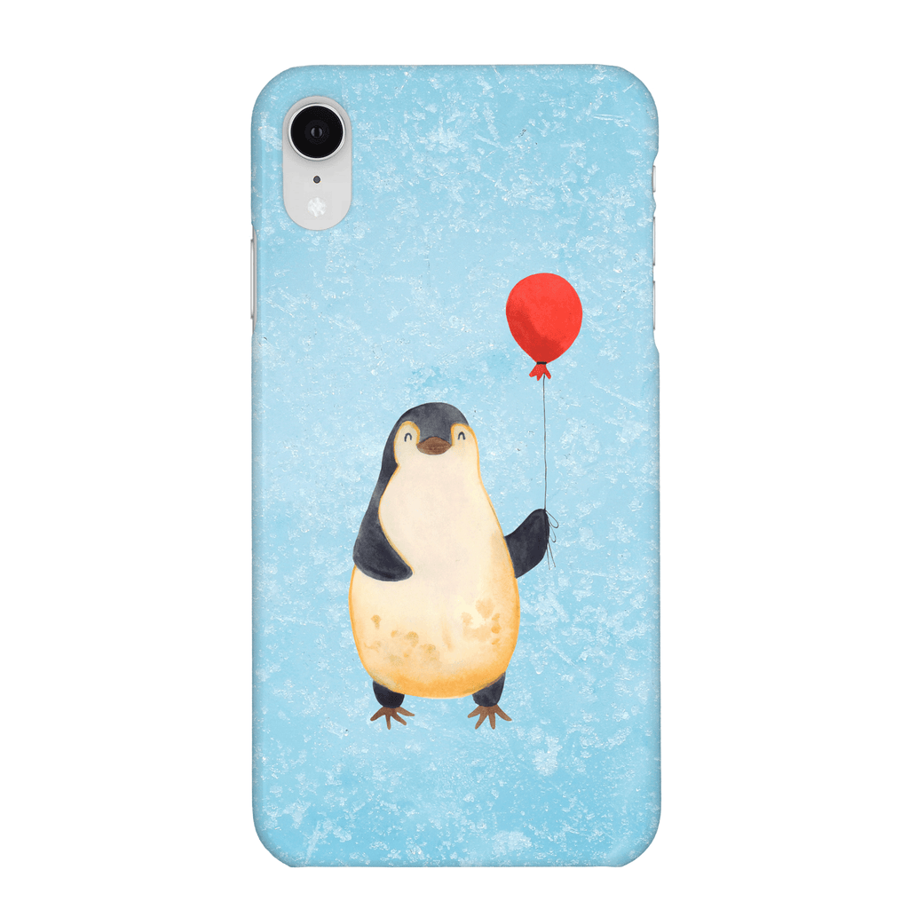 Handyhülle Pinguin Luftballon Iphone XR Handyhülle, Iphone XR, Handyhülle, Premium Kunststoff, Pinguin, Pinguine, Luftballon, Tagträume, Lebenslust, Geschenk Freundin, Geschenkidee, beste Freundin, Motivation, Neustart, neues Leben, Liebe, Glück