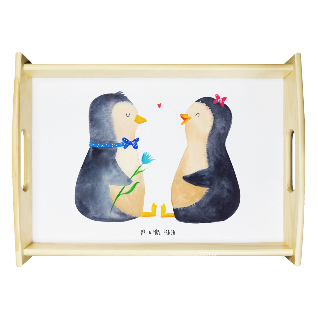 Serviertablett Pinguin Pärchen Serviertablett, Tablett, Holztablett, Küchentablett, Dekotablett, Frühstückstablett, Pinguin, Pinguine, Liebe, Liebespaar, Liebesbeweis, Liebesgeschenk, Verlobung, Jahrestag, Hochzeitstag, Hochzeit, Hochzeitsgeschenk, große Liebe, Traumpaar