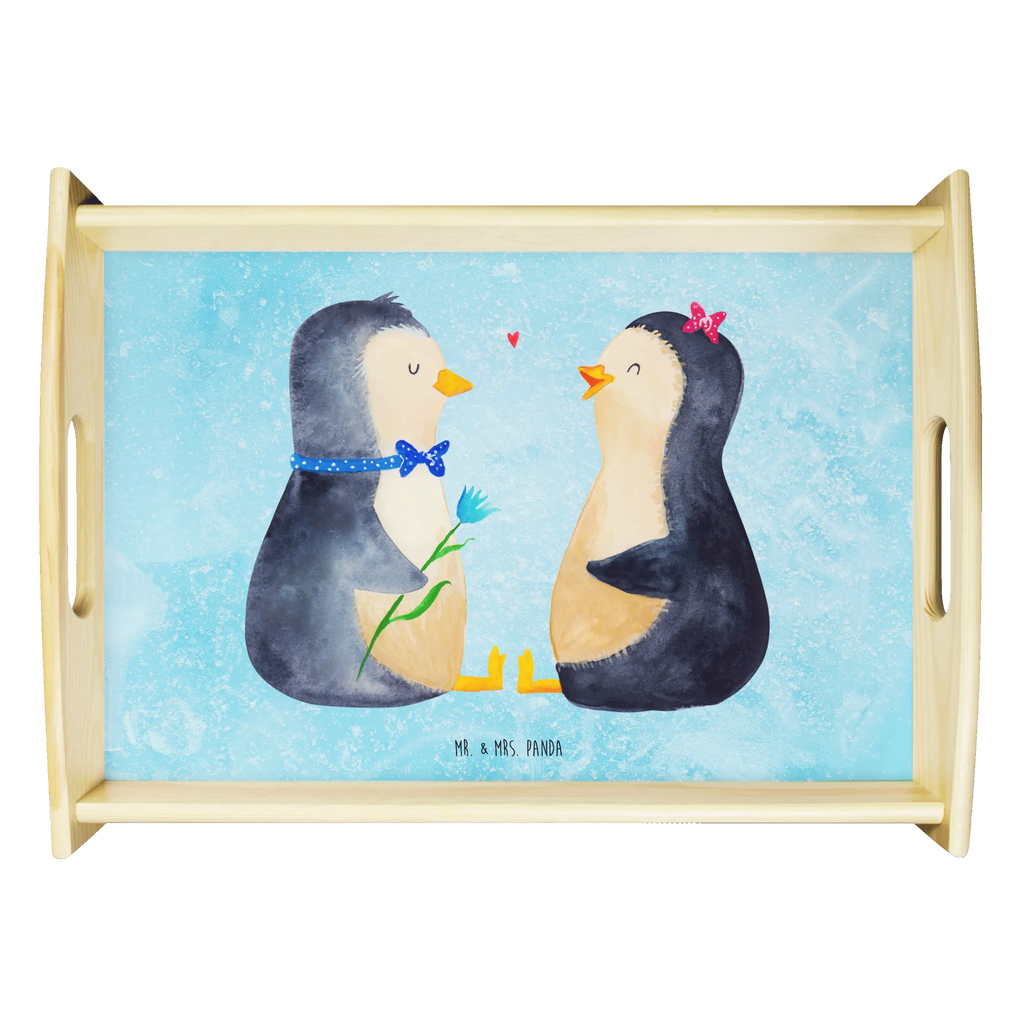 Serviertablett Pinguin Pärchen Serviertablett, Tablett, Holztablett, Küchentablett, Dekotablett, Frühstückstablett, Pinguin, Pinguine, Liebe, Liebespaar, Liebesbeweis, Liebesgeschenk, Verlobung, Jahrestag, Hochzeitstag, Hochzeit, Hochzeitsgeschenk, große Liebe, Traumpaar