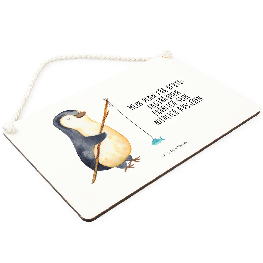 Deko Schild Pinguin Angler Dekoschild, Deko Schild, Schild, Tür Schild, Türschild, Holzschild, Wandschild, Wanddeko, Pinguin, Pinguine, Angeln, Angler, Tagträume, Hobby, Plan, Planer, Tagesplan, Neustart, Motivation, Geschenk, Freundinnen, Geschenkidee, Urlaub, Wochenende