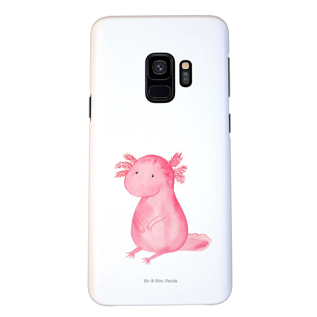 Handyhülle Axolotl null Handyhülle, Handycover, Cover, Handy, Hülle, Iphone 10, Iphone X, Axolotl, Molch, Axolot, vergnügt, fröhlich, zufrieden, Lebensstil, Weisheit, Lebensweisheit, Liebe, Freundin