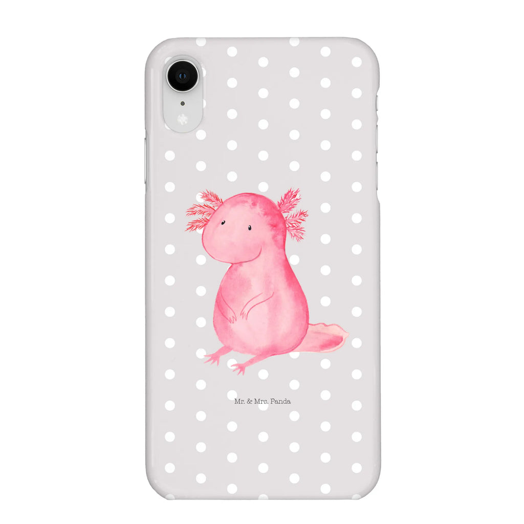 Handyhülle Axolotl null Handyhülle, Handycover, Cover, Handy, Hülle, Iphone 10, Iphone X, Axolotl, Molch, Axolot, vergnügt, fröhlich, zufrieden, Lebensstil, Weisheit, Lebensweisheit, Liebe, Freundin