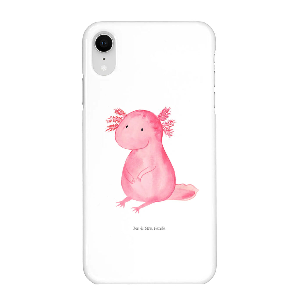 Handyhülle Axolotl null Handyhülle, Handycover, Cover, Handy, Hülle, Iphone 10, Iphone X, Axolotl, Molch, Axolot, vergnügt, fröhlich, zufrieden, Lebensstil, Weisheit, Lebensweisheit, Liebe, Freundin