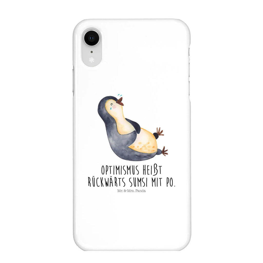 Handyhülle Pinguin Lachen Handyhülle, Handycover, Cover, Handy, Hülle, Iphone 10, Iphone X, Pinguin, Pinguine, lustiger Spruch, Optimismus, Fröhlich, Lachen, Humor, Fröhlichkeit