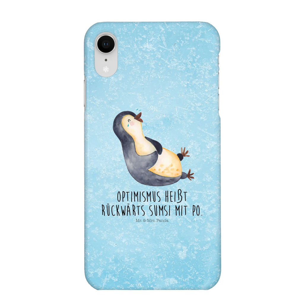 Handyhülle Pinguin Lachen Handyhülle, Handycover, Cover, Handy, Hülle, Iphone 10, Iphone X, Pinguin, Pinguine, lustiger Spruch, Optimismus, Fröhlich, Lachen, Humor, Fröhlichkeit