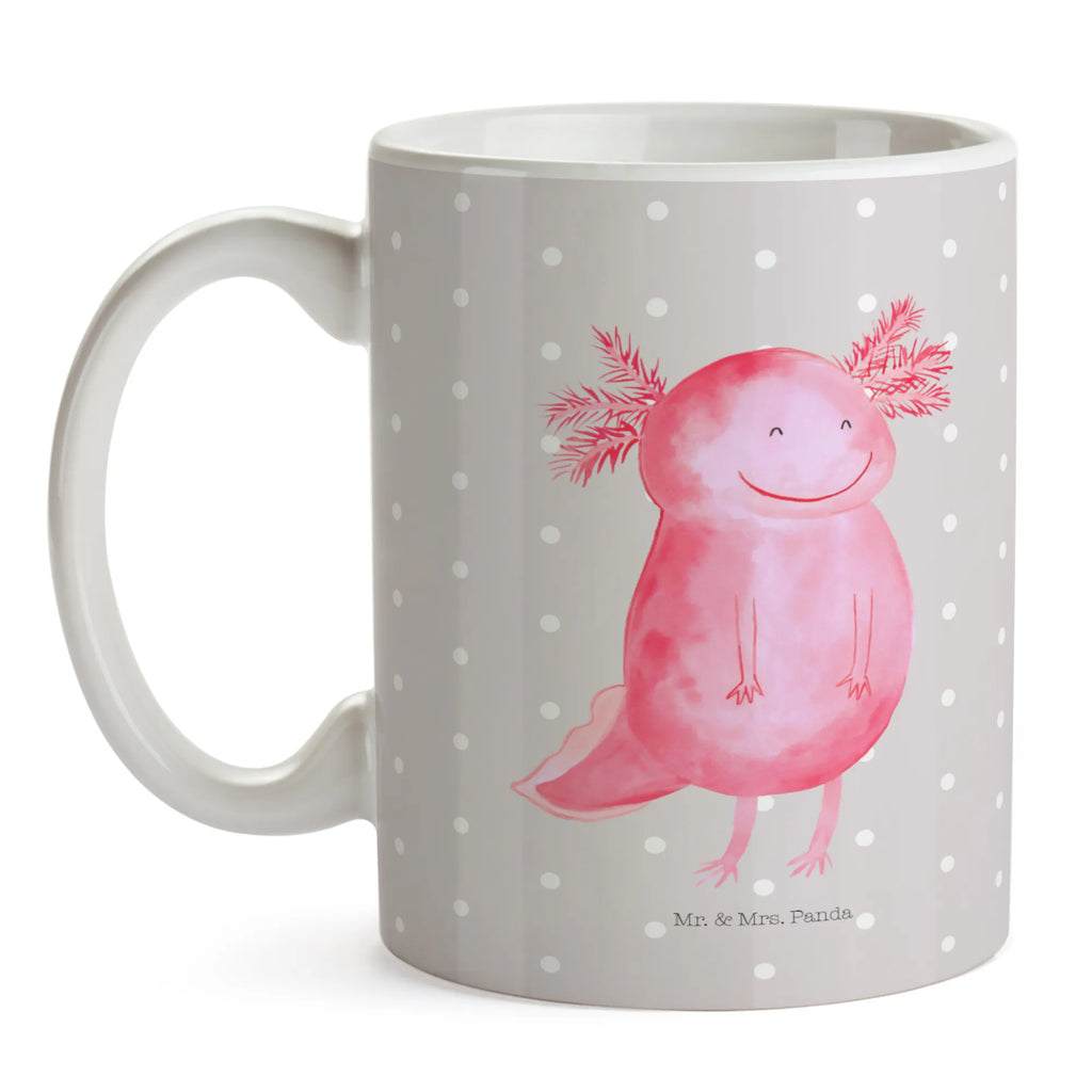 Tasse Axolotl Glücklich Tasse, Kaffeetasse, Teetasse, Becher, Kaffeebecher, Teebecher, Keramiktasse, Porzellantasse, Büro Tasse, Geschenk Tasse, Tasse Sprüche, Tasse Motive, Kaffeetassen, Tasse bedrucken, Designer Tasse, Cappuccino Tassen, Schöne Teetassen, Axolotl, Molch, Axolot, Schwanzlurch, Lurch, Lurche, Motivation, gute Laune