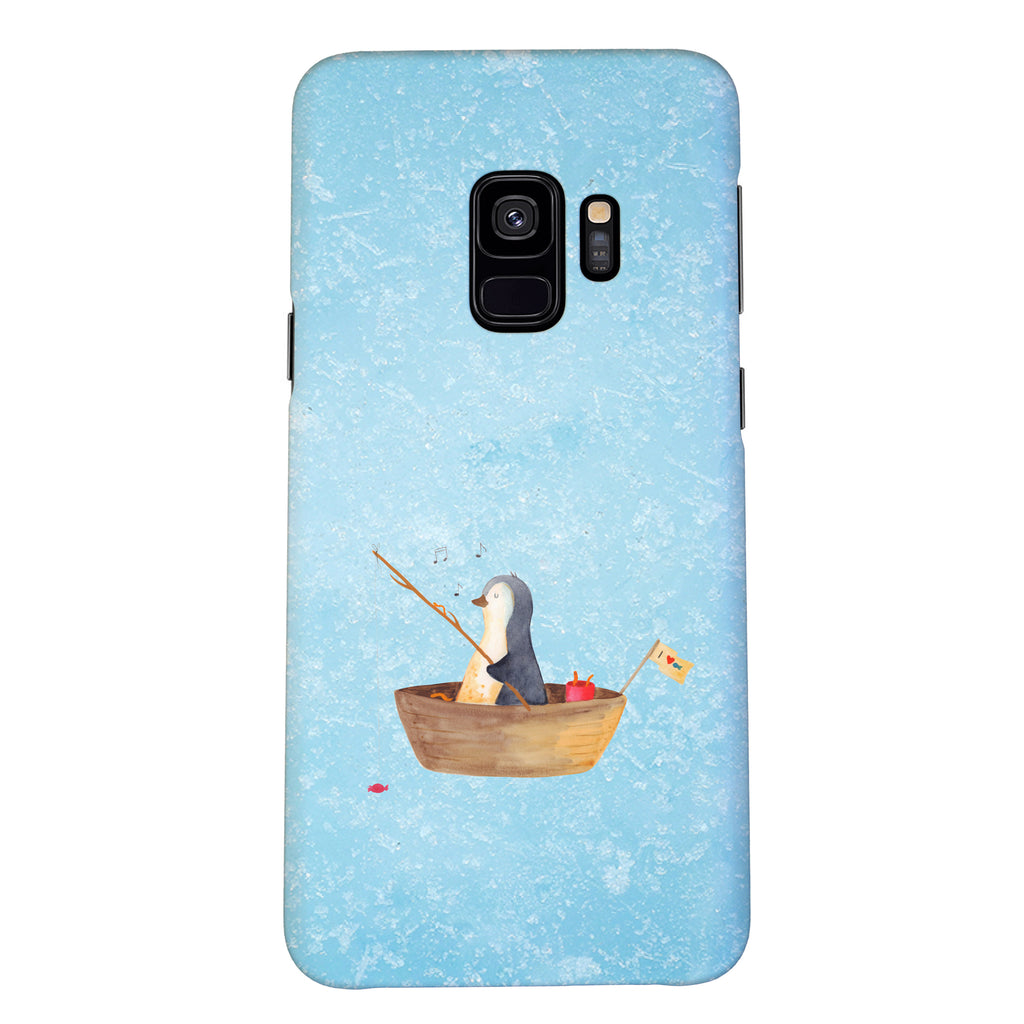 Handyhülle Pinguin Angelboot Handyhülle, Handycover, Cover, Handy, Hülle, Samsung Galaxy S8 plus, Pinguin, Pinguine, Angeln, Boot, Angelboot, Lebenslust, Leben, genießen, Motivation, Neustart, Neuanfang, Trennung, Scheidung, Geschenkidee Liebeskummer