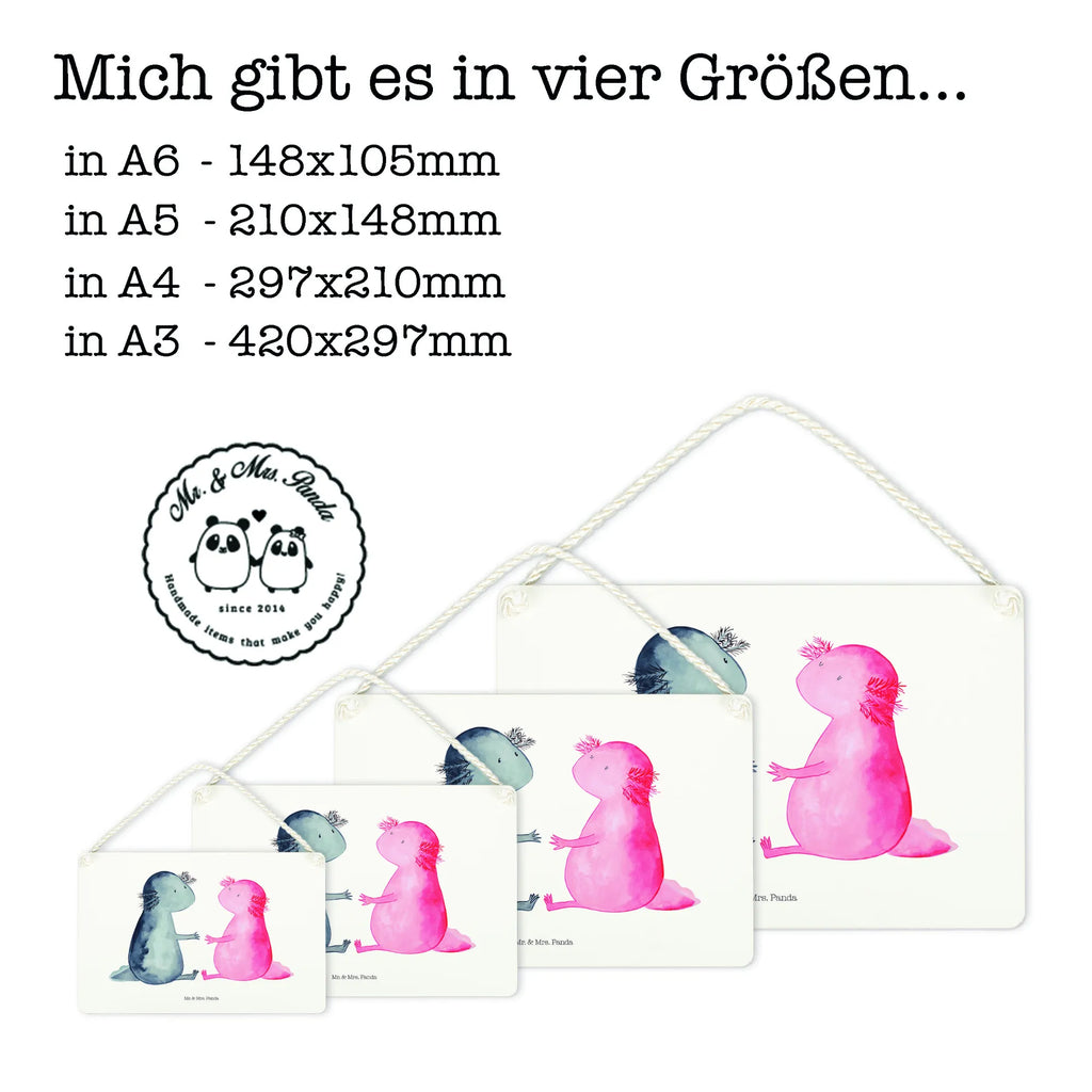 Decorative sign axolotl Love Dekoschild, Deko Schild, Schild, Tür Schild, Türschild, Holzschild, Wandschild, Wanddeko, Axolotl, Molch, Axolot, Schwanzlurch, Lurch, Lurche, Liebe, große Liebe, Liebesbeweis, Freund, Verlobter, Ehemann, Jahrestag, Valentinstag
