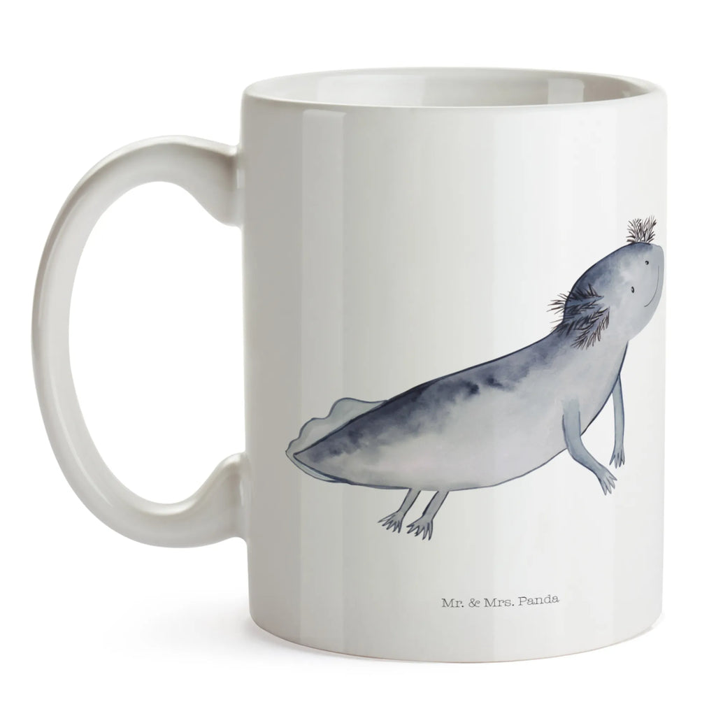 Tasse Axolotl schwimmt Tasse, Kaffeetasse, Teetasse, Becher, Kaffeebecher, Teebecher, Keramiktasse, Porzellantasse, Büro Tasse, Geschenk Tasse, Tasse Sprüche, Tasse Motive, Kaffeetassen, Tasse bedrucken, Designer Tasse, Cappuccino Tassen, Schöne Teetassen, Axolotl, Molch, Axolot, Schwanzlurch, Lurch, Lurche, Problem, Probleme, Lösungen, Motivation