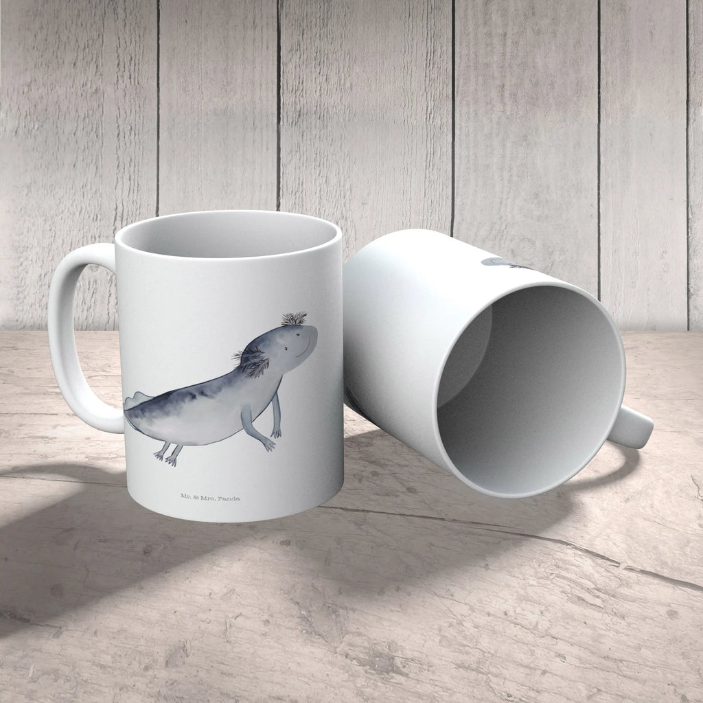 Tasse Axolotl schwimmt Tasse, Kaffeetasse, Teetasse, Becher, Kaffeebecher, Teebecher, Keramiktasse, Porzellantasse, Büro Tasse, Geschenk Tasse, Tasse Sprüche, Tasse Motive, Kaffeetassen, Tasse bedrucken, Designer Tasse, Cappuccino Tassen, Schöne Teetassen, Axolotl, Molch, Axolot, Schwanzlurch, Lurch, Lurche, Problem, Probleme, Lösungen, Motivation