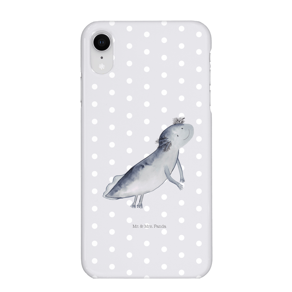 Handyhülle Axolotl Schwimmen Handyhülle, Handycover, Cover, Handy, Hülle, Iphone 10, Iphone X, Axolotl, Molch, Axolot, Schwanzlurch, Lurch, Lurche, Problem, Probleme, Lösungen, Motivation