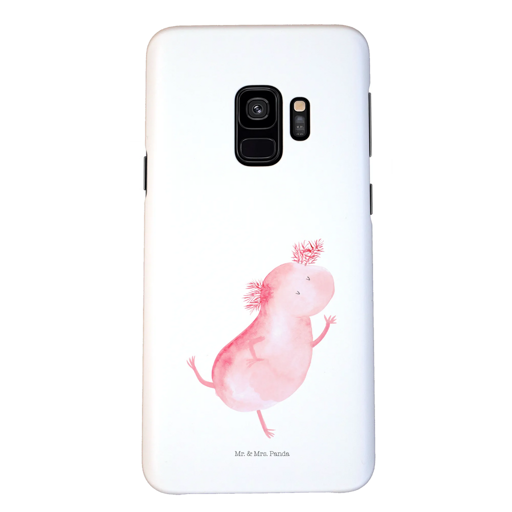 Handyhülle Axolotl Tanzen Handyhülle, Handycover, Cover, Handy, Hülle, Iphone 10, Iphone X, Axolotl, Molch, Axolot, Schwanzlurch, Lurch, Lurche, Dachschaden, Sterne, verrückt, Freundin, beste Freundin