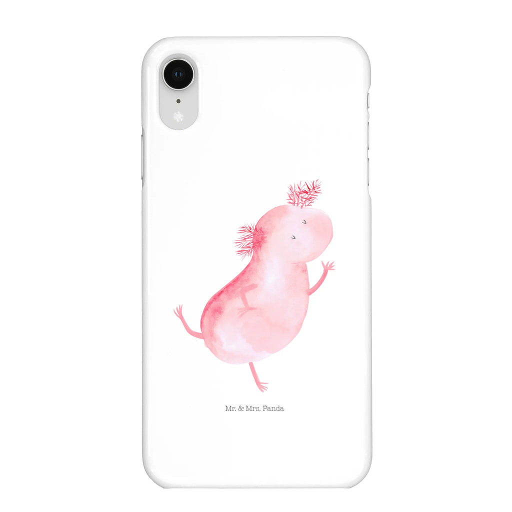 Handyhülle Axolotl Tanzen Handyhülle, Handycover, Cover, Handy, Hülle, Iphone 10, Iphone X, Axolotl, Molch, Axolot, Schwanzlurch, Lurch, Lurche, Dachschaden, Sterne, verrückt, Freundin, beste Freundin