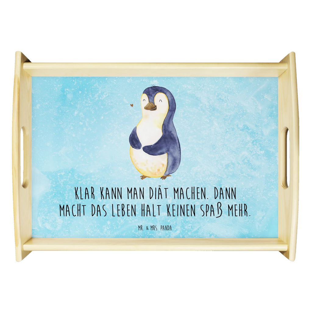 Serviertablett Pinguin Diät Serviertablett, Tablett, Holztablett, Küchentablett, Dekotablett, Frühstückstablett, Pinguin, Pinguine, Diät, Abnehmen, Abspecken, Gewicht, Motivation, Selbstliebe, Körperliebe, Selbstrespekt