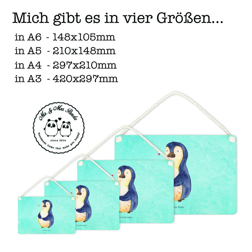 Deko Schild Pinguin Diät Dekoschild, Deko Schild, Schild, Tür Schild, Türschild, Holzschild, Wandschild, Wanddeko, Pinguin, Pinguine, Diät, Abnehmen, Abspecken, Gewicht, Motivation, Selbstliebe, Körperliebe, Selbstrespekt