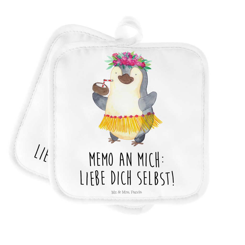 2er Set Topflappen  Pinguin Kokosnuss Topflappen, Topfuntersetzer, Ofenhandschuh, Topflappen Set, Topflappen lustig, Topflappen mit Spruch, Ofenhandschuhe, Topfhandschuhe, Topfhandschuh, Topflappenset, Topflappen 2er Set, Schöne Topflappen, Pinguin, Aloha, Hawaii, Urlaub, Kokosnuss, Pinguine