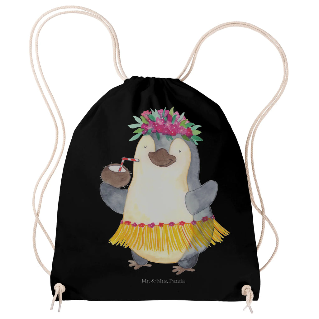 Sportbeutel Pinguin Kokosnuss Sportbeutel, Turnbeutel, Beutel, Sporttasche, Tasche, Stoffbeutel, Sportbeutel Kinder, Gymsack, Beutel Rucksack, Kleine Sporttasche, Sportzubehör, Turnbeutel Baumwolle, Pinguin, Aloha, Hawaii, Urlaub, Kokosnuss, Pinguine