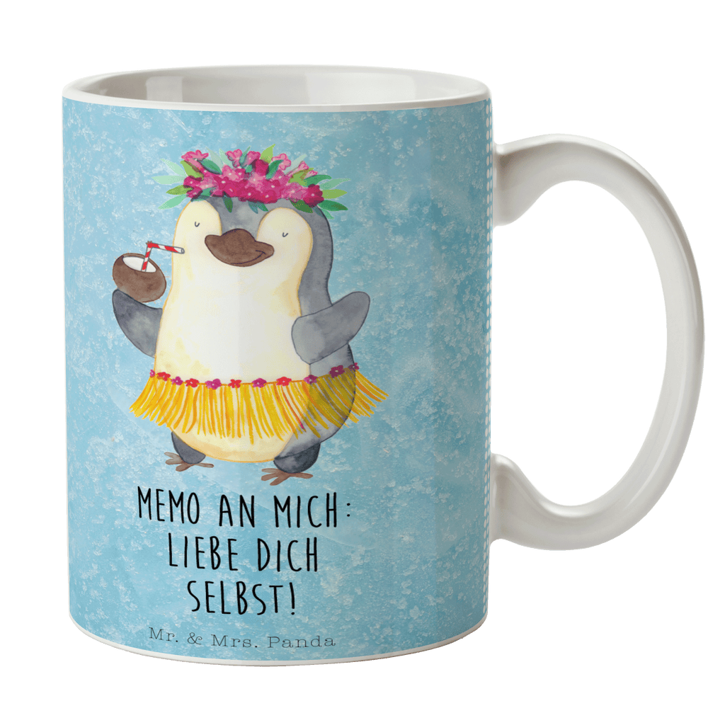 Tasse Pinguin Kokosnuss Tasse, Kaffeetasse, Teetasse, Becher, Kaffeebecher, Teebecher, Keramiktasse, Porzellantasse, Büro Tasse, Geschenk Tasse, Tasse Sprüche, Tasse Motive, Kaffeetassen, Tasse bedrucken, Designer Tasse, Cappuccino Tassen, Schöne Teetassen, Pinguin, Aloha, Hawaii, Urlaub, Kokosnuss, Pinguine