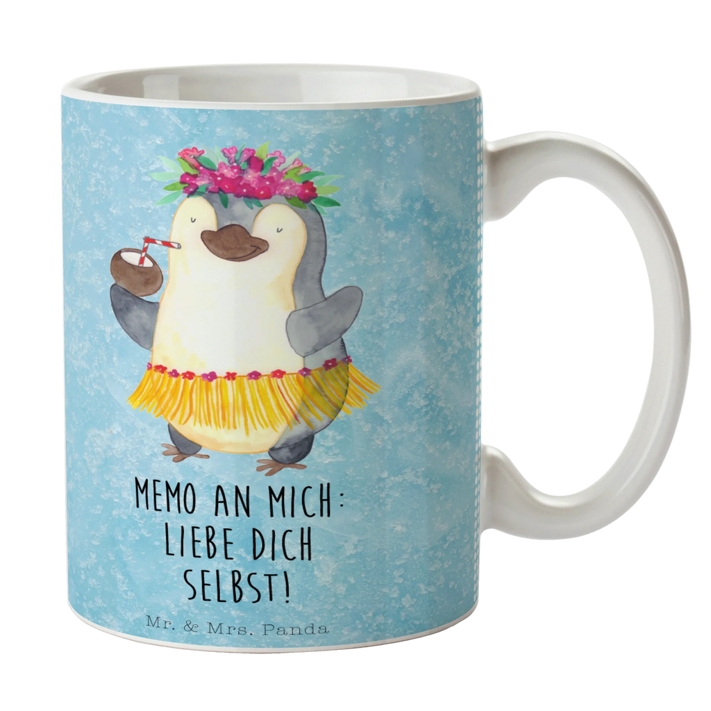 Tasse Pinguin Kokosnuss Tasse, Kaffeetasse, Teetasse, Becher, Kaffeebecher, Teebecher, Keramiktasse, Porzellantasse, Büro Tasse, Geschenk Tasse, Tasse Sprüche, Tasse Motive, Kaffeetassen, Tasse bedrucken, Designer Tasse, Cappuccino Tassen, Schöne Teetassen, Pinguin, Aloha, Hawaii, Urlaub, Kokosnuss, Pinguine