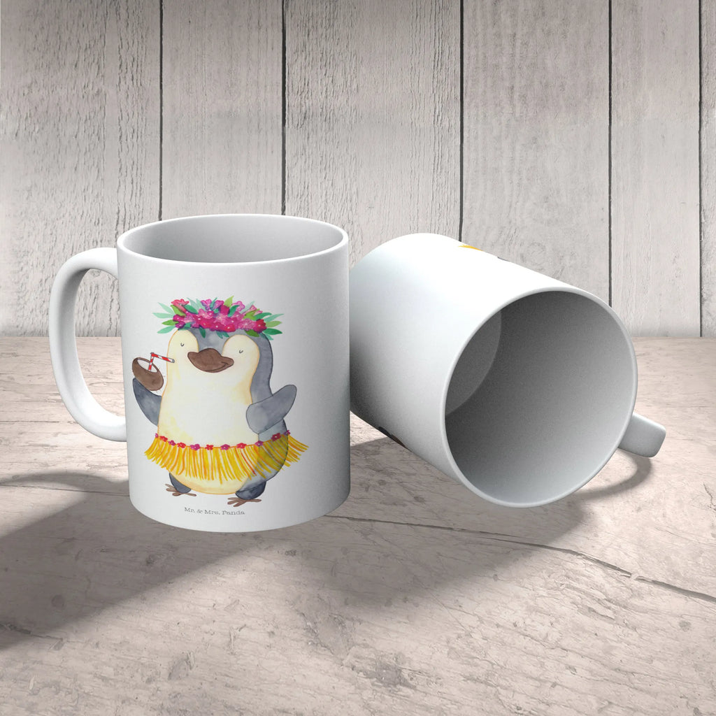 Tasse Pinguin Kokosnuss Tasse, Kaffeetasse, Teetasse, Becher, Kaffeebecher, Teebecher, Keramiktasse, Porzellantasse, Büro Tasse, Geschenk Tasse, Tasse Sprüche, Tasse Motive, Kaffeetassen, Tasse bedrucken, Designer Tasse, Cappuccino Tassen, Schöne Teetassen, Pinguin, Aloha, Hawaii, Urlaub, Kokosnuss, Pinguine