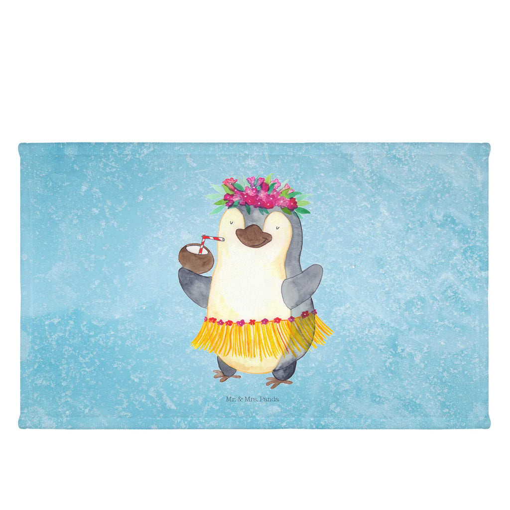 Handtuch Pinguin Kokosnuss Handtuch, Badehandtuch, Badezimmer, Handtücher, groß, Kinder, Baby, Pinguin, Aloha, Hawaii, Urlaub, Kokosnuss, Pinguine