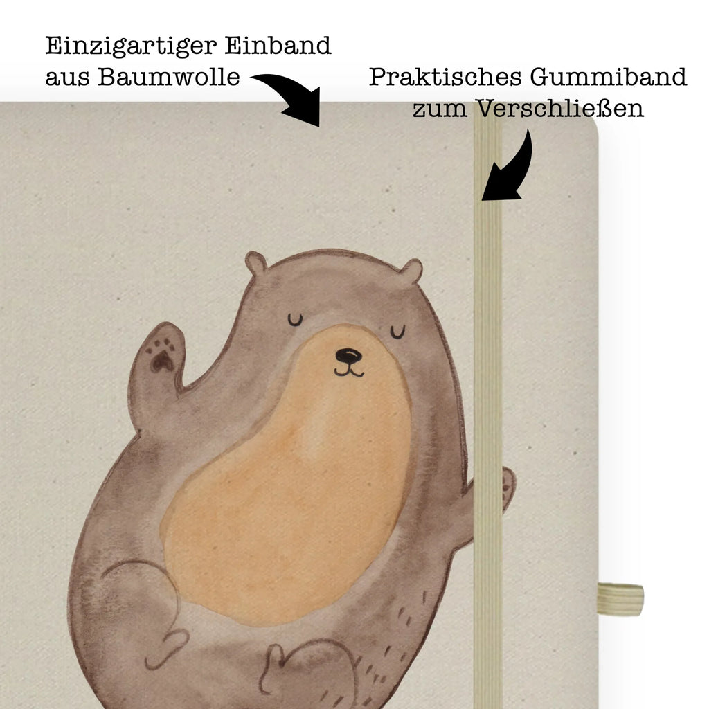 Baumwoll Notizbuch Otter Umarmen Notizen, Eintragebuch, Tagebuch, Notizblock, Adressbuch, Journal, Kladde, Skizzenbuch, Notizheft, Schreibbuch, Schreibheft, Otter, Fischotter, Seeotter, Otter Seeotter See Otter