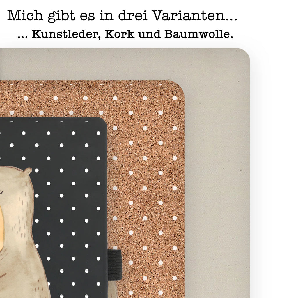Cotton notebook otter Belly Notizen, Eintragebuch, Tagebuch, Notizblock, Adressbuch, Journal, Kladde, Skizzenbuch, Notizheft, Schreibbuch, Schreibheft, Otter, Fischotter, Seeotter, Otter Seeotter See Otter