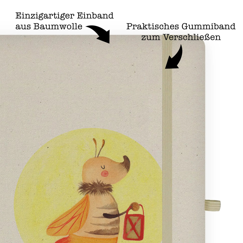 Baumwoll Notizbuch Glühwürmchen Notizen, Eintragebuch, Tagebuch, Notizblock, Adressbuch, Journal, Kladde, Skizzenbuch, Notizheft, Schreibbuch, Schreibheft, Tiermotive, Gute Laune, lustige Sprüche, Tiere, Glühwürmchen, Glühwurm, Falter, Liebe, Leuchten, magisch, Liebesbeweis, Lieblingsmensch, Verlobung, Heiratsantrag, Jahrestag, Liebesspruch