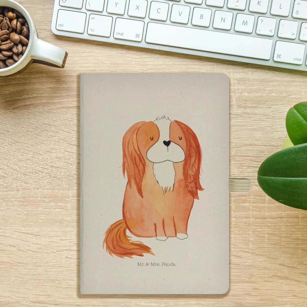 Baumwoll Notizbuch Hund Cavalier King Charles Spaniel Notizen, Eintragebuch, Tagebuch, Notizblock, Adressbuch, Journal, Kladde, Skizzenbuch, Notizheft, Schreibbuch, Schreibheft, Hund, Hundemotiv, Haustier, Hunderasse, Tierliebhaber, Hundebesitzer, Sprüche, Cavalier King Charles Spaniel, Cockerspaniel, Spaniel, Spruch, schönster Hund