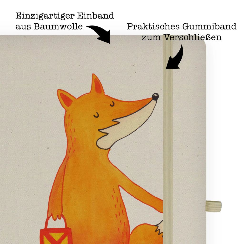 Baumwoll Notizbuch Fuchs Laterne Notizen, Eintragebuch, Tagebuch, Notizblock, Adressbuch, Journal, Kladde, Skizzenbuch, Notizheft, Schreibbuch, Schreibheft, Fuchs, Füchse, Spruch trösten, Liebeskummer Spruch, Laterne, Sankt Martin, Laternenumzug, Aufmuntern, Cäsar Otto Hugo Flaischlen