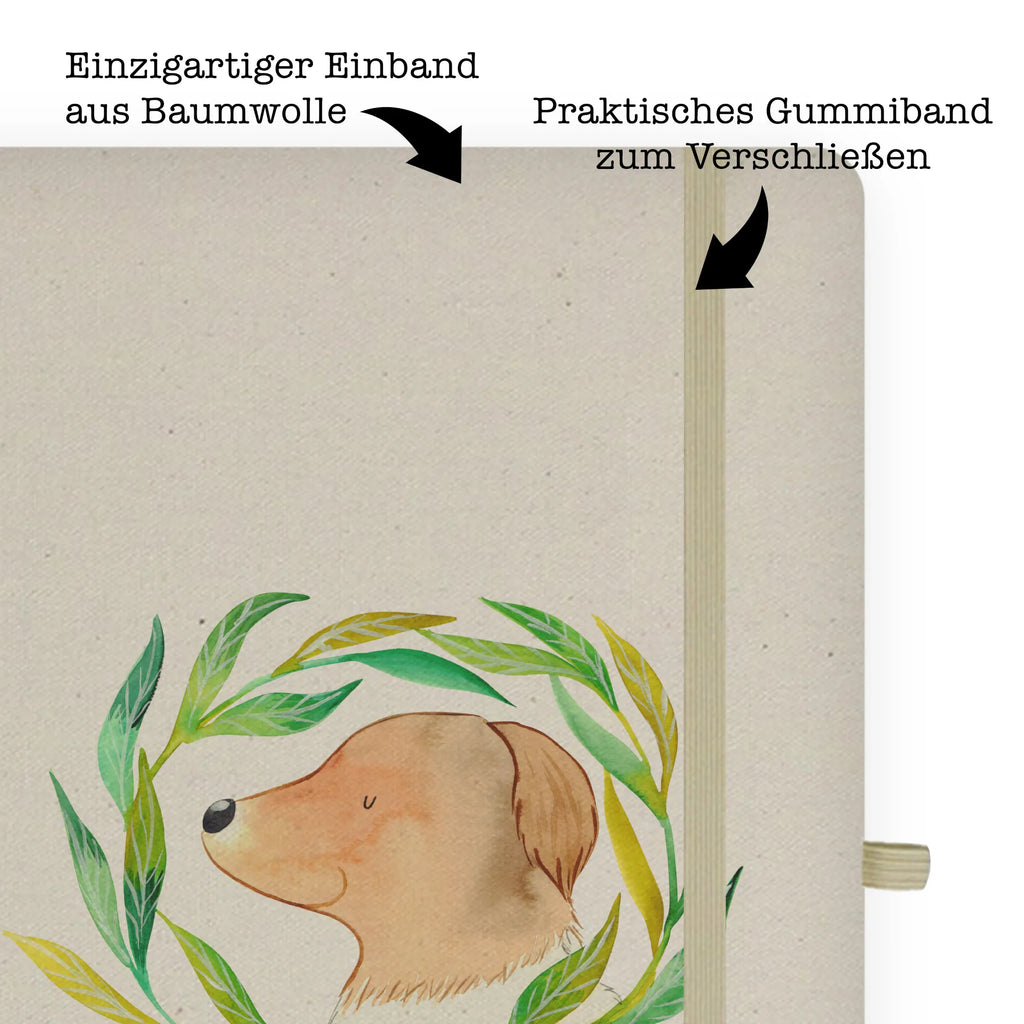 Baumwoll Notizbuch Hund Ranke Notizen, Eintragebuch, Tagebuch, Notizblock, Adressbuch, Journal, Kladde, Skizzenbuch, Notizheft, Schreibbuch, Schreibheft, Hund, Hundemotiv, Haustier, Hunderasse, Tierliebhaber, Hundebesitzer, Sprüche, Ranke, Therapie, Selbsttherapie, Hundeliebe, Hundeglück, Hunde