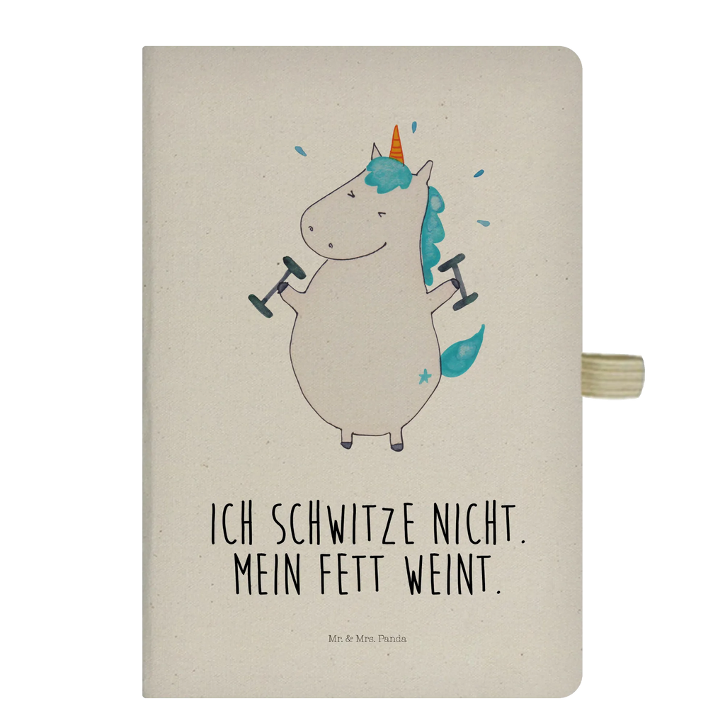 Baumwoll Notizbuch Einhorn Fitness Notizen, Eintragebuch, Tagebuch, Notizblock, Adressbuch, Journal, Kladde, Skizzenbuch, Notizheft, Schreibbuch, Schreibheft, Einhorn, Einhörner, Einhorn Deko, Unicorn, Gym, Fitness, Fitnessstudio, Diät, Abnehmen, Sport, Pumpen, Geräte, Sixpack