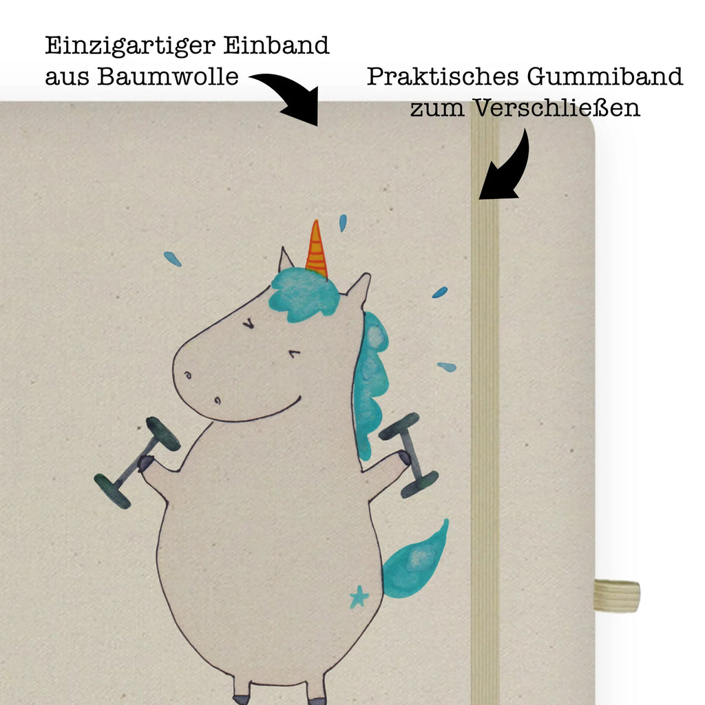 Baumwoll Notizbuch Einhorn Fitness Notizen, Eintragebuch, Tagebuch, Notizblock, Adressbuch, Journal, Kladde, Skizzenbuch, Notizheft, Schreibbuch, Schreibheft, Einhorn, Einhörner, Einhorn Deko, Unicorn, Gym, Fitness, Fitnessstudio, Diät, Abnehmen, Sport, Pumpen, Geräte, Sixpack