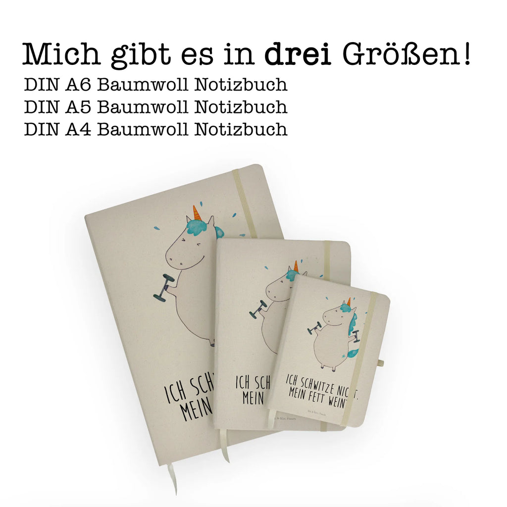 Baumwoll Notizbuch Einhorn Fitness Notizen, Eintragebuch, Tagebuch, Notizblock, Adressbuch, Journal, Kladde, Skizzenbuch, Notizheft, Schreibbuch, Schreibheft, Einhorn, Einhörner, Einhorn Deko, Unicorn, Gym, Fitness, Fitnessstudio, Diät, Abnehmen, Sport, Pumpen, Geräte, Sixpack