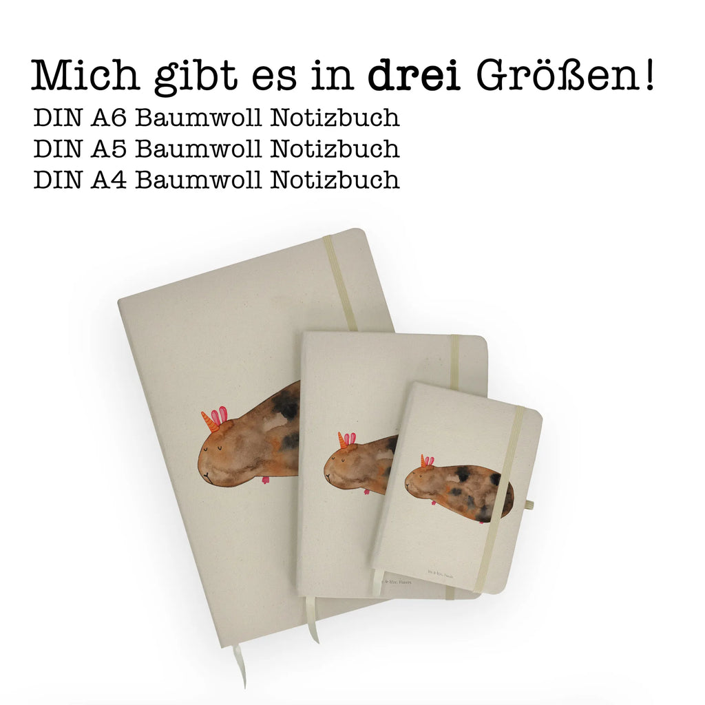 Baumwoll Notizbuch Einhorn Meerschweinchen Notizen, Eintragebuch, Tagebuch, Notizblock, Adressbuch, Journal, Kladde, Skizzenbuch, Notizheft, Schreibbuch, Schreibheft, Einhorn, Einhörner, Einhorn Deko, Pegasus, Unicorn, Meerhörnchen, Meericorn, Meerschwein, Meerschweinchen