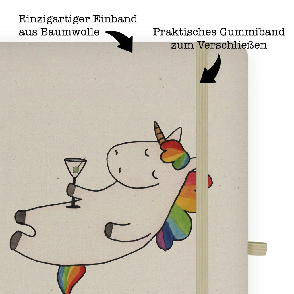 Baumwoll Notizbuch Einhorn Cocktail Notizen, Eintragebuch, Tagebuch, Notizblock, Adressbuch, Journal, Kladde, Skizzenbuch, Notizheft, Schreibbuch, Schreibheft, Einhorn, Einhörner, Einhorn Deko, Pegasus, Unicorn, Party, Spaß, Feiern, Caipirinha, Rum, Cuba Libre, Sekt, Freundin, Geburtstag, lustig, witzig, Spruch, Glitzer