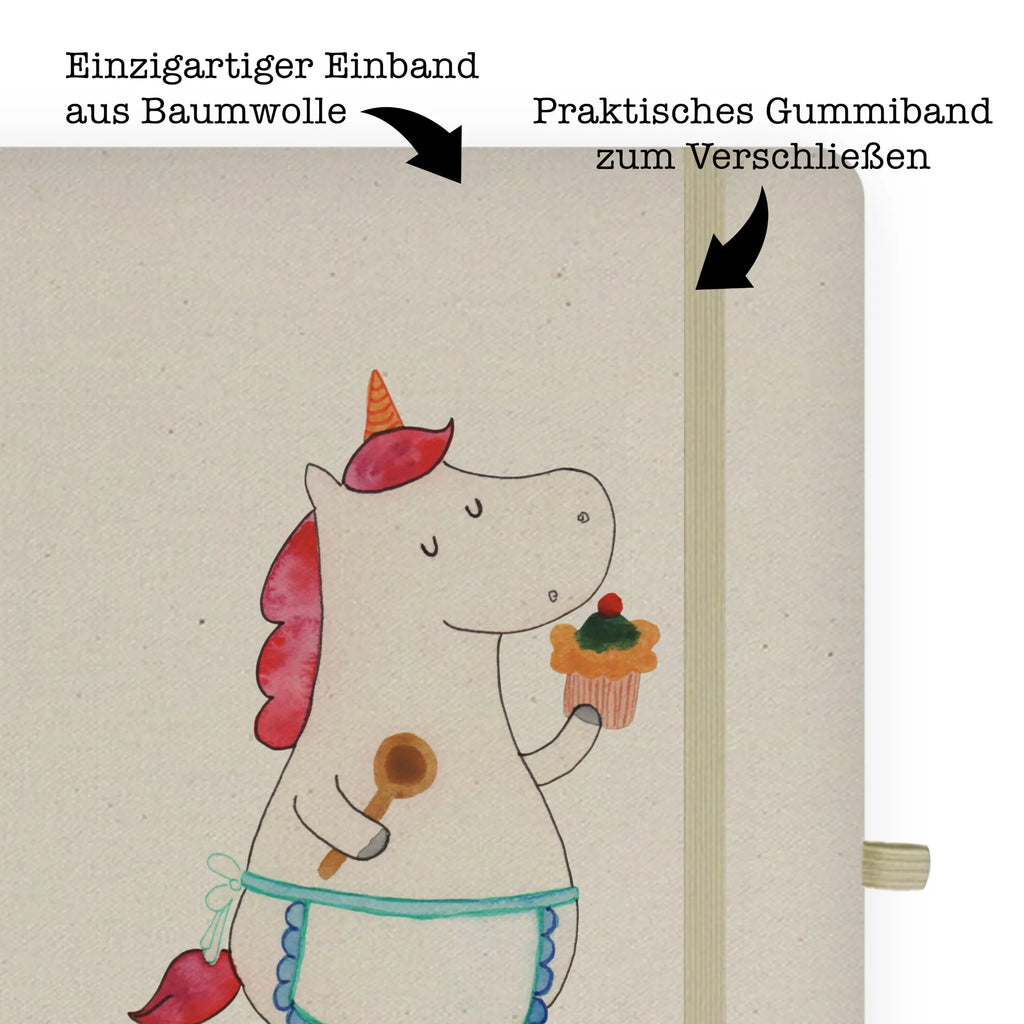 Baumwoll Notizbuch Einhorn Küche Notizen, Eintragebuch, Tagebuch, Notizblock, Adressbuch, Journal, Kladde, Skizzenbuch, Notizheft, Schreibbuch, Schreibheft, Einhorn, Einhörner, Einhorn Deko, Pegasus, Unicorn, backen, Muffin, Motivation, Träumer, träumen, Bäckerin, Hobbykoch, Koch, Torte, Kuchen