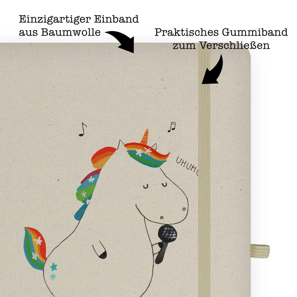 Baumwoll Notizbuch Einhorn Sänger Notizen, Eintragebuch, Tagebuch, Notizblock, Adressbuch, Journal, Kladde, Skizzenbuch, Notizheft, Schreibbuch, Schreibheft, Einhorn, Einhörner, Einhorn Deko, Pegasus, Unicorn, Glitzer, Konfetti, Party, Geburtstag, Feier, Fest, Disco, Sängerin, Sänger, Freundin