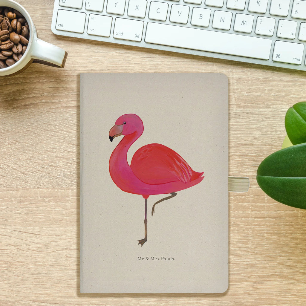 Baumwoll Notizbuch Flamingo classic Notizen, Eintragebuch, Tagebuch, Notizblock, Adressbuch, Journal, Kladde, Skizzenbuch, Notizheft, Schreibbuch, Schreibheft, Flamingo, Einzigartig, Selbstliebe, Stolz, ich, für mich, Spruch, Freundin, Freundinnen, Außenseiter, Sohn, Tochter, Geschwister