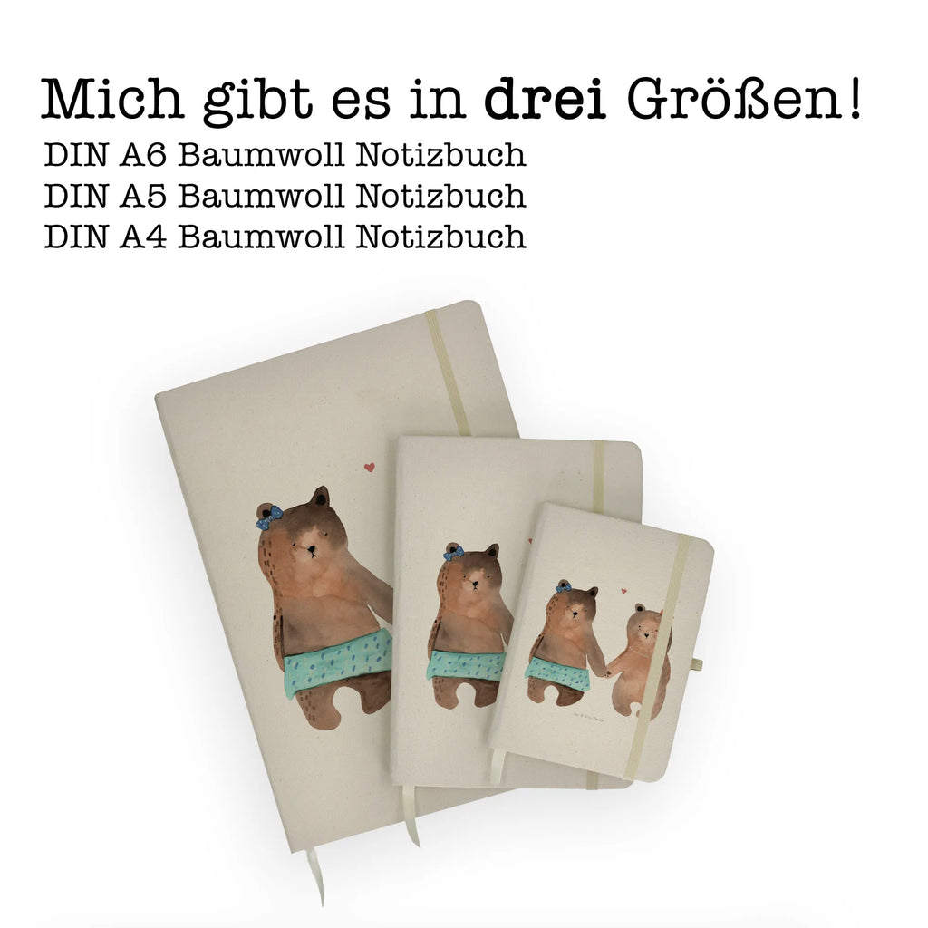 Baumwoll Notizbuch Bär Freundin Notizen, Eintragebuch, Tagebuch, Notizblock, Adressbuch, Journal, Kladde, Skizzenbuch, Notizheft, Schreibbuch, Schreibheft, Bär, Teddy, Teddybär, Bär Freundin Beste Freund Liebe Liebesbeweis Verliebt Kumpel Kumpeliene