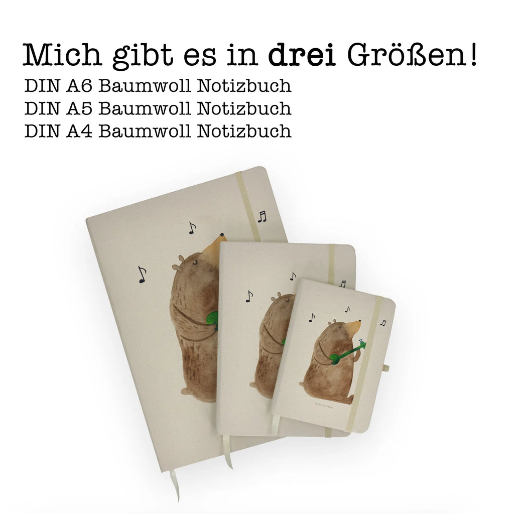 Baumwoll Notizbuch Bär Lied Notizen, Eintragebuch, Tagebuch, Notizblock, Adressbuch, Journal, Kladde, Skizzenbuch, Notizheft, Schreibbuch, Schreibheft, Bär, Teddy, Teddybär, Bärchen, Bear, Liebeslied, Lied, Song, Valentinstag, Valentine, Geschenk, Partner, Liebe, Freundin, Frau, Herz, Spruch