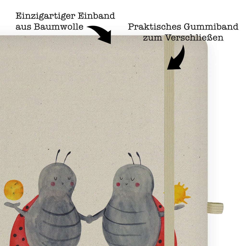 Baumwoll Notizbuch Sternzeichen Zwilling Notizen, Eintragebuch, Tagebuch, Notizblock, Adressbuch, Journal, Kladde, Skizzenbuch, Notizheft, Schreibbuch, Schreibheft, Tierkreiszeichen, Sternzeichen, Horoskop, Astrologie, Aszendent, Zwillinge, Zwilling Geschenk, Zwilling Sternzeichen, Geburtstag Mai, Geschenk Mai, Geschenk Juni, Marienkäfer, Glückskäfer, Zwillingsbruder, Zwillingsschwester