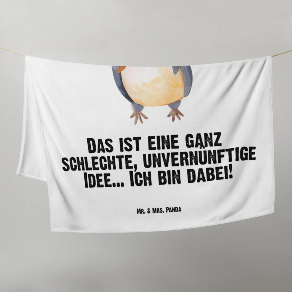 Babydecke Pinguin Lolli Babydecke, Babygeschenk, Geschenk Geburt, Babyecke Kuscheldecke, Krabbeldecke, Pinguin, Pinguine, Lolli, Süßigkeiten, Blödsinn, Spruch, Rebell, Gauner, Ganove, Rabauke