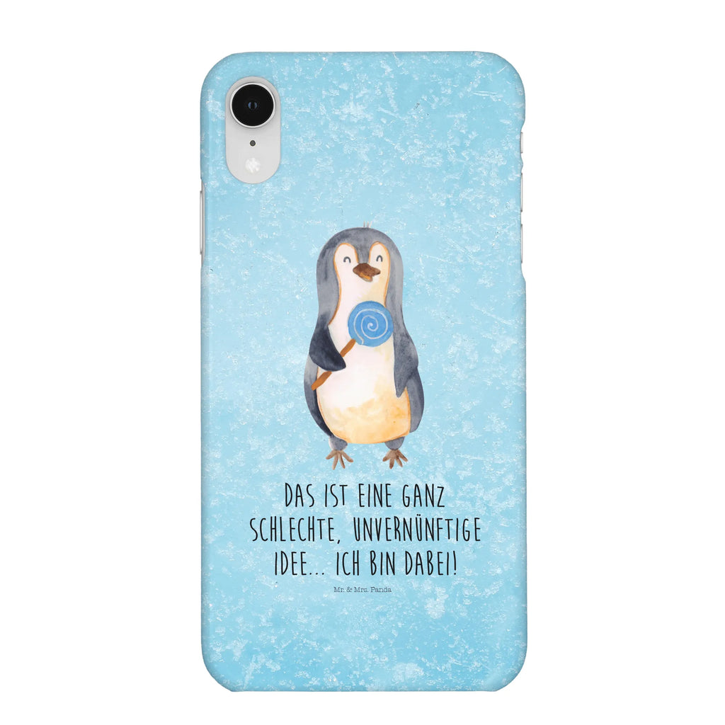 Handyhülle Pinguin Lolli Handyhülle, Handycover, Cover, Handy, Hülle, Iphone 10, Iphone X, Pinguin, Pinguine, Lolli, Süßigkeiten, Blödsinn, Spruch, Rebell, Gauner, Ganove, Rabauke