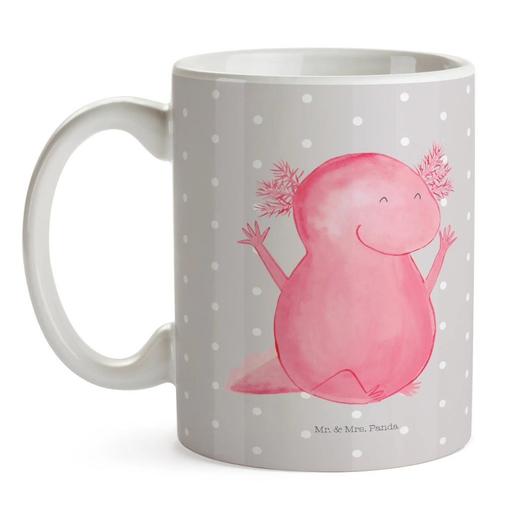 Tasse Axolotl Hurra Tasse, Kaffeetasse, Teetasse, Becher, Kaffeebecher, Teebecher, Keramiktasse, Porzellantasse, Büro Tasse, Geschenk Tasse, Tasse Sprüche, Tasse Motive, Kaffeetassen, Tasse bedrucken, Designer Tasse, Cappuccino Tassen, Schöne Teetassen, Axolotl, Molch, Axolot, Schwanzlurch, Lurch, Lurche, fröhlich, Spaß, Freude, Motivation, Zufriedenheit