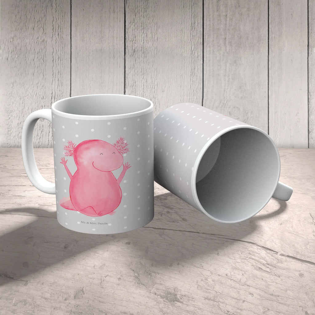 Tasse Axolotl Hurra Tasse, Kaffeetasse, Teetasse, Becher, Kaffeebecher, Teebecher, Keramiktasse, Porzellantasse, Büro Tasse, Geschenk Tasse, Tasse Sprüche, Tasse Motive, Kaffeetassen, Tasse bedrucken, Designer Tasse, Cappuccino Tassen, Schöne Teetassen, Axolotl, Molch, Axolot, Schwanzlurch, Lurch, Lurche, fröhlich, Spaß, Freude, Motivation, Zufriedenheit