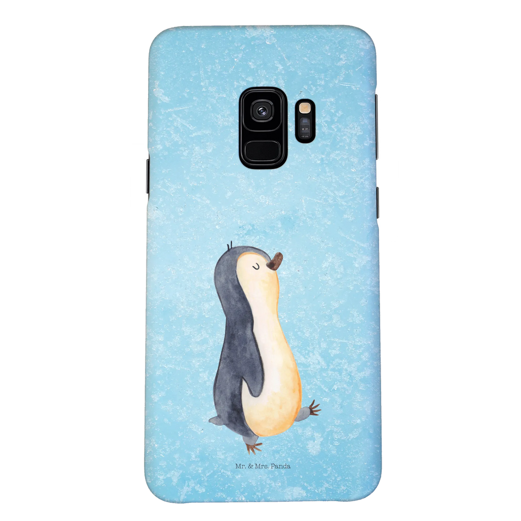 Handyhülle Pinguin marschieren Handyhülle, Handycover, Cover, Handy, Hülle, Iphone 10, Iphone X, Pinguin, Pinguine, Frühaufsteher, Langschläfer, Bruder, Schwester, Familie